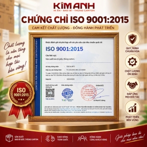 chung nhan iso 9001 2015
