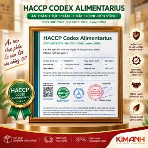 chung nhan haccp codex alimentarius