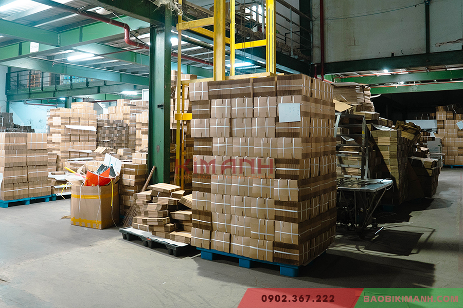 Nhà máy sản xuất thùng carton Kim Anh 