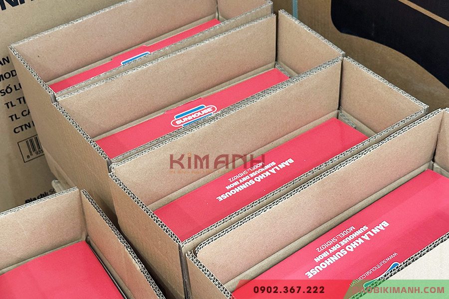 Giải pháp hộp kết cấu cứng cho hàng điện tử - hàng gia dụng nhỏ