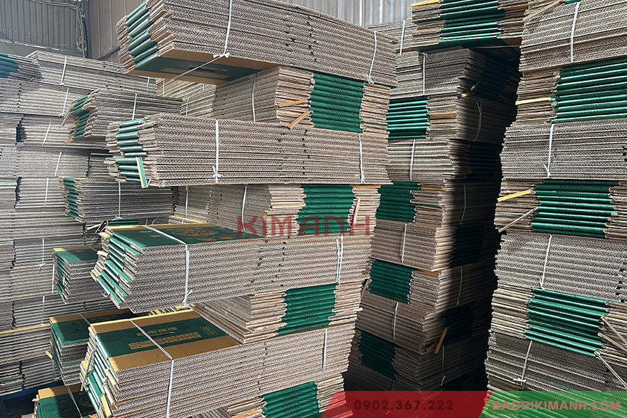 Xưởng sản xuất thùng carton đóng sầu riêng nông sản Kim Anh