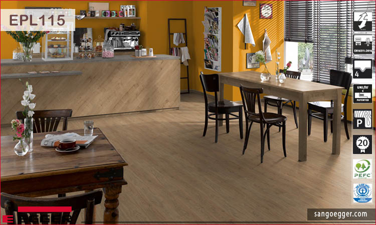 Sàn gỗ Egger EPL 115 Natural Starwell Oak