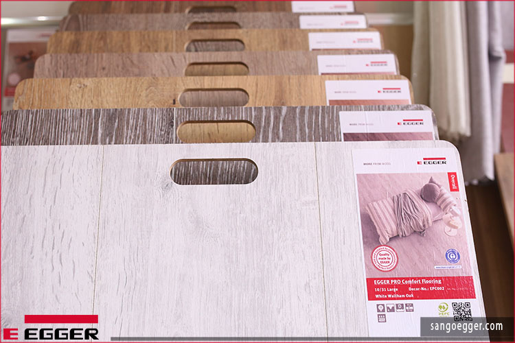 Êm ái và mềm mại với sàn gỗ Egger Comfort 2019