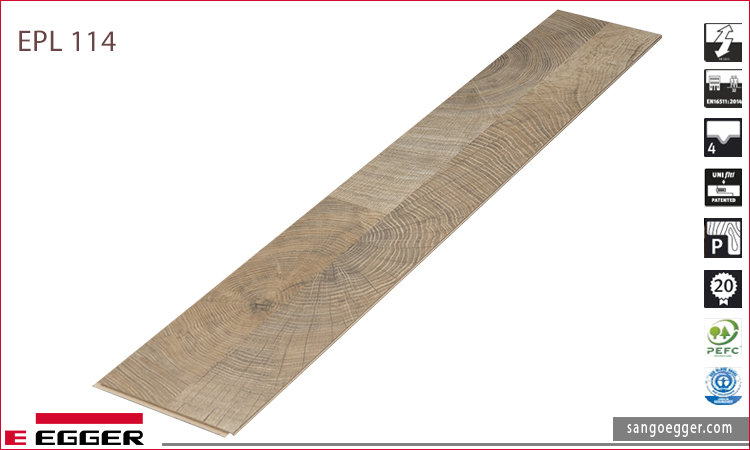 Sàn gỗ Egger Pro mã sản phẩm EPL 114