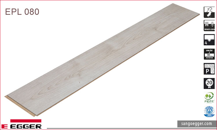 Sàn gỗ Egger Pro Aqua Plus EPl 080
