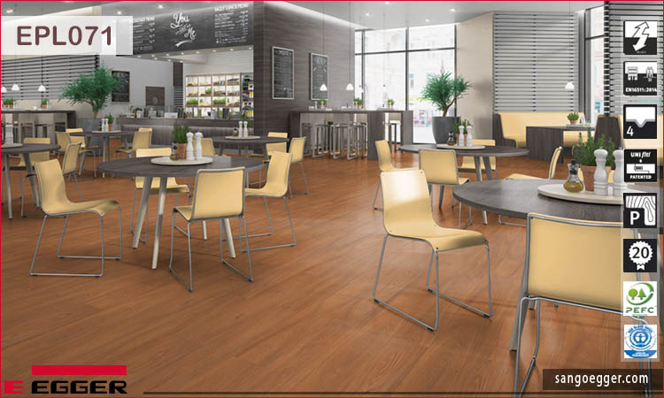 Sàn gỗ Egger Pro EPL071 Red Drayton Elm