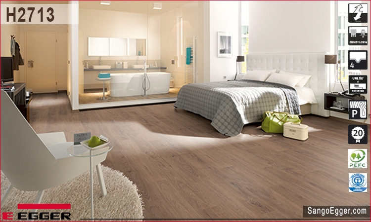 san go egger h2713 bourbon oak dark